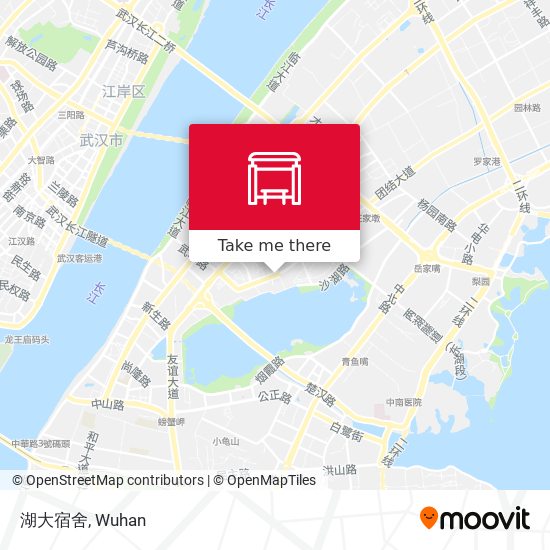 湖大宿舍 map