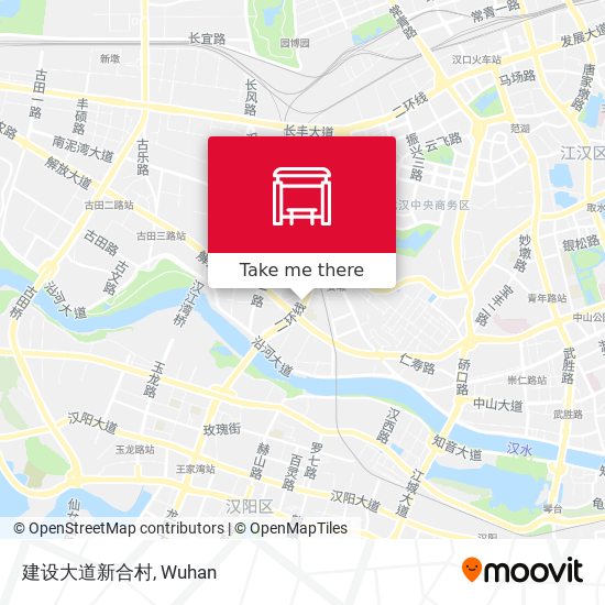 建设大道新合村 map