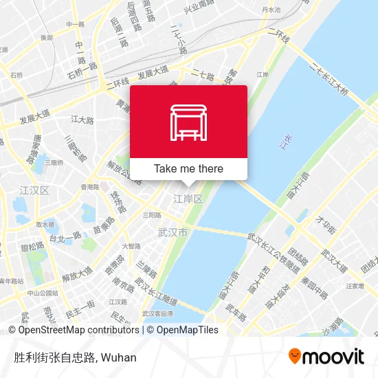 胜利街张自忠路 map