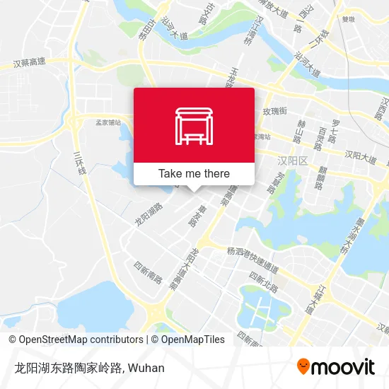 龙阳湖东路陶家岭路 map