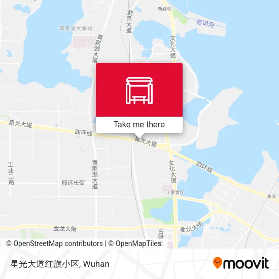 星光大道红旗小区 map