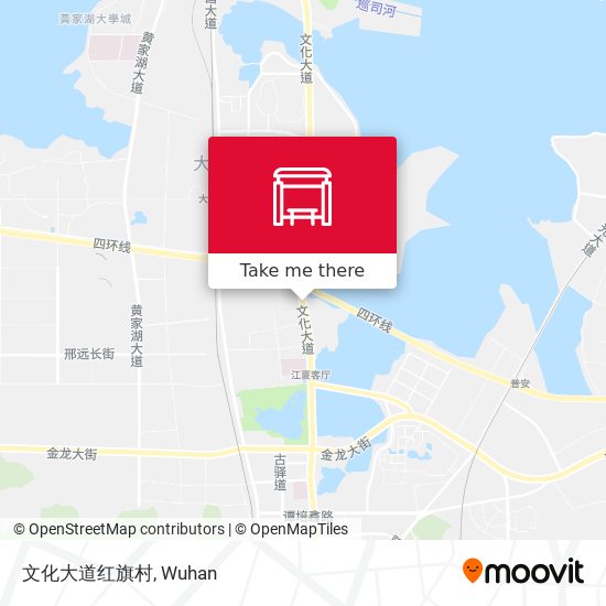 文化大道红旗村 map