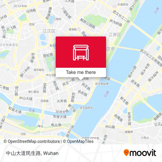 中山大道民生路 map