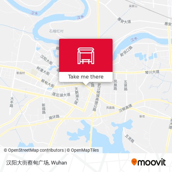 汉阳大街蔡甸广场 map
