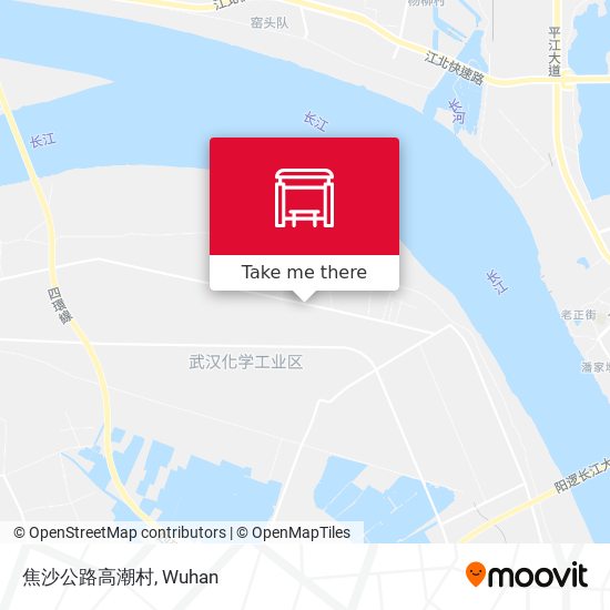 焦沙公路高潮村 map