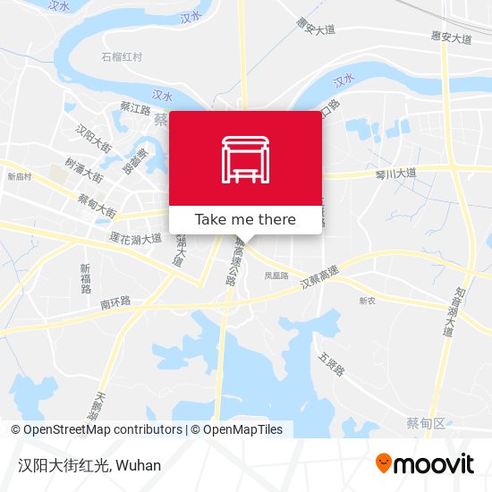 汉阳大街红光 map