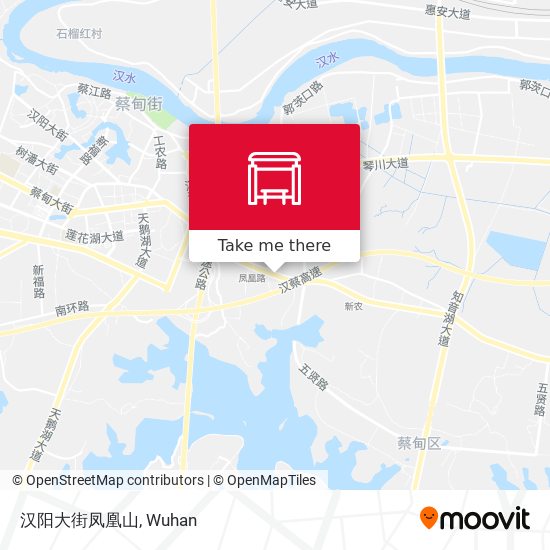 汉阳大街凤凰山 map