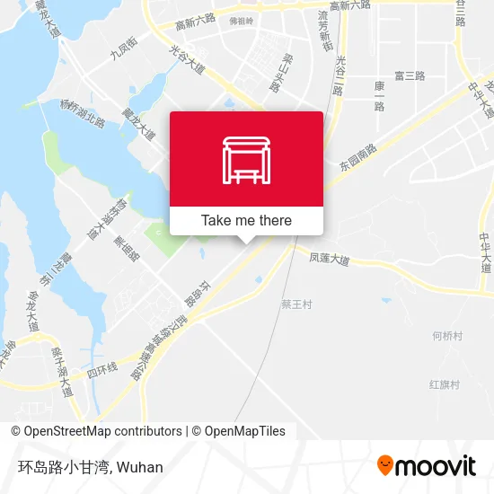 环岛路小甘湾 map