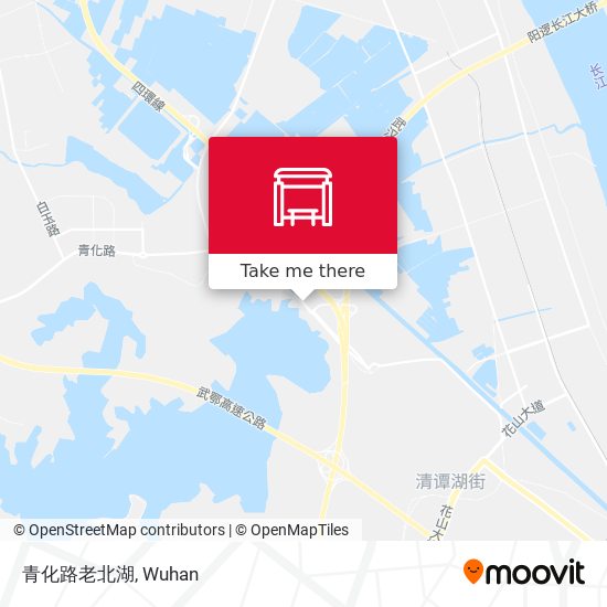青化路老北湖 map