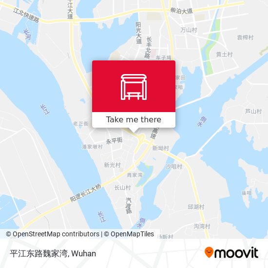 平江东路魏家湾 map