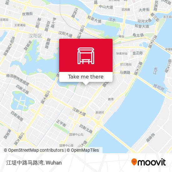 江堤中路马路湾 map