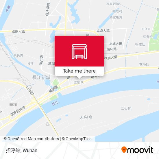 招呼站 map