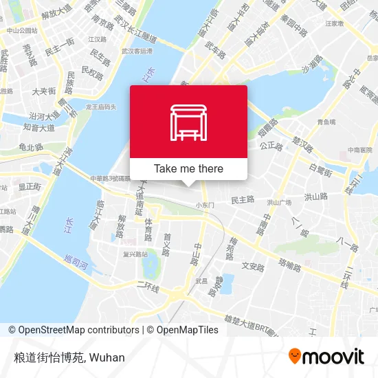 粮道街怡博苑 map
