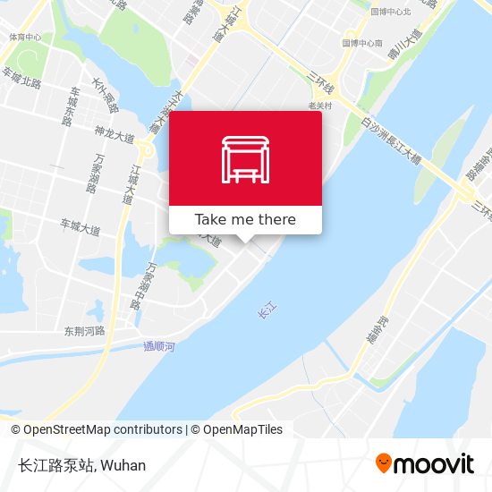 长江路泵站 map