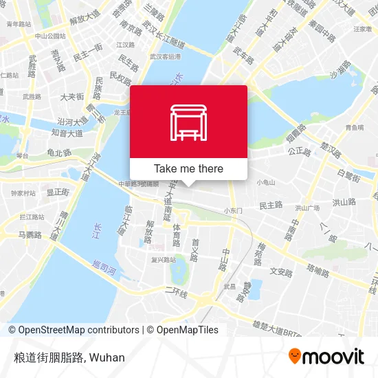 粮道街胭脂路 map