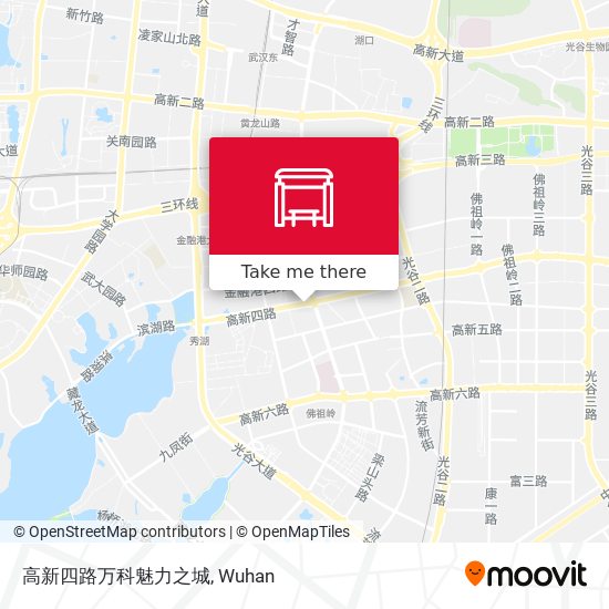 高新四路万科魅力之城 map