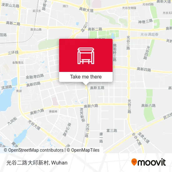 光谷二路大邱新村 map