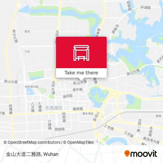 金山大道二雅路 map