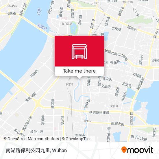 南湖路保利公园九里 map