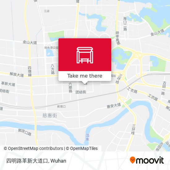 四明路革新大道口 map
