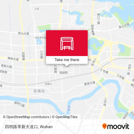四明路革新大道口 map