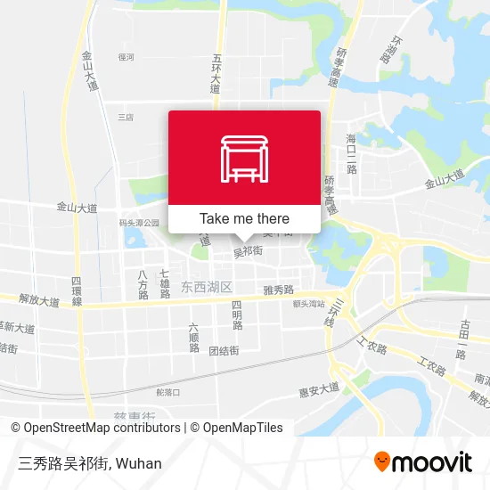 三秀路吴祁街 map
