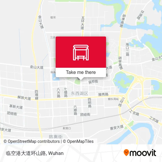 临空港大道环山路 map