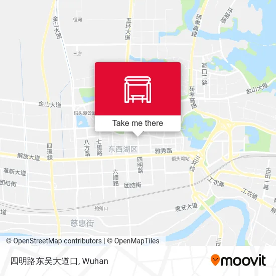 四明路东吴大道口 map