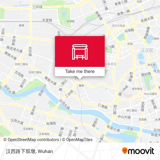 汉西路下双墩 map