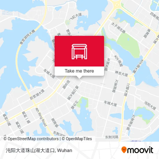 沌阳大道珠山湖大道口 map