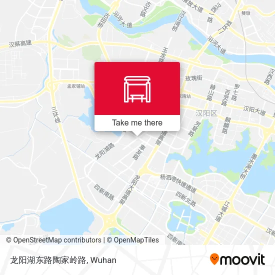 龙阳湖东路陶家岭路 map