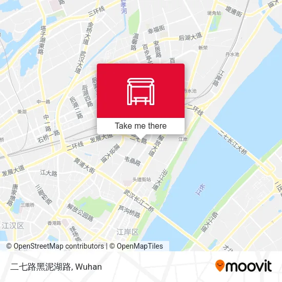 二七路黑泥湖路 map