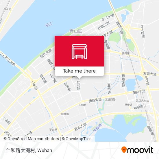 仁和路大洲村 map