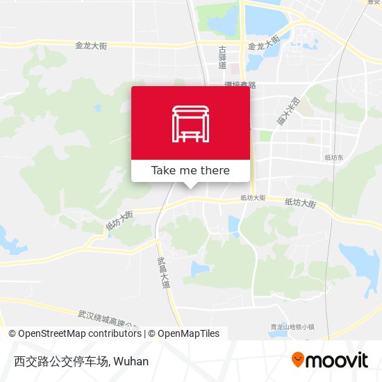 西交路公交停车场 map