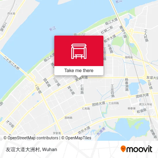 友谊大道大洲村 map