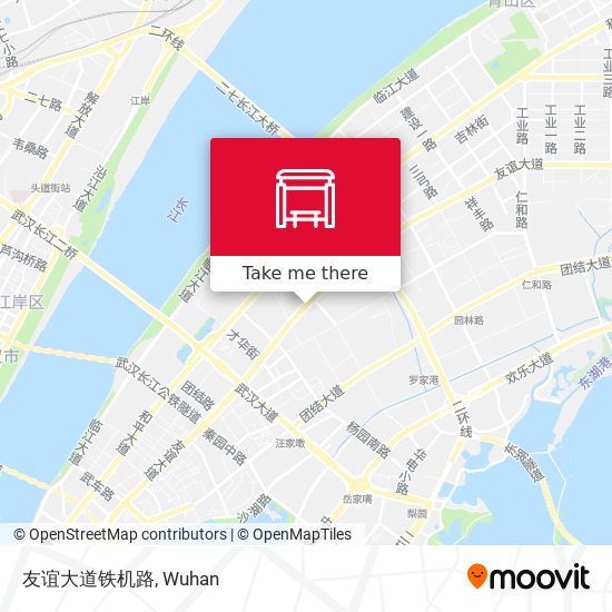 友谊大道铁机路 map