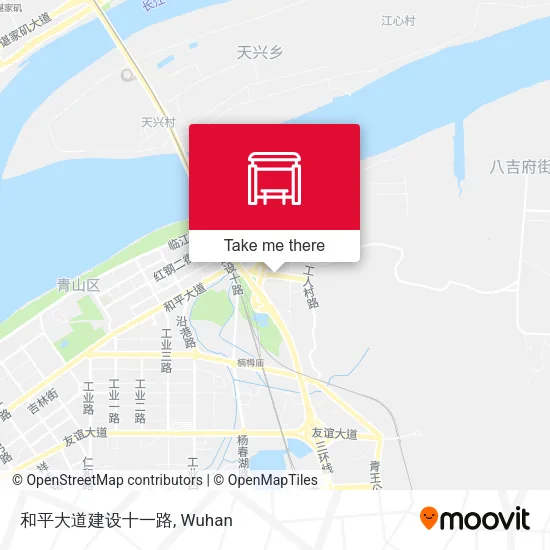 和平大道建设十一路 map