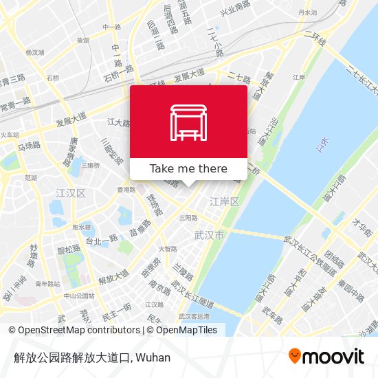 解放公园路解放大道口 map