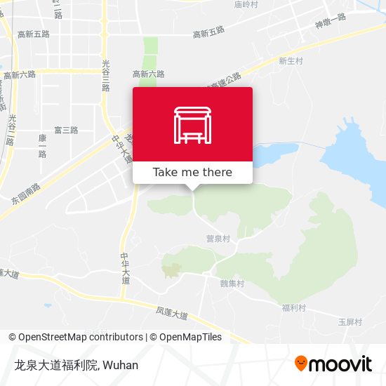 龙泉大道福利院 map