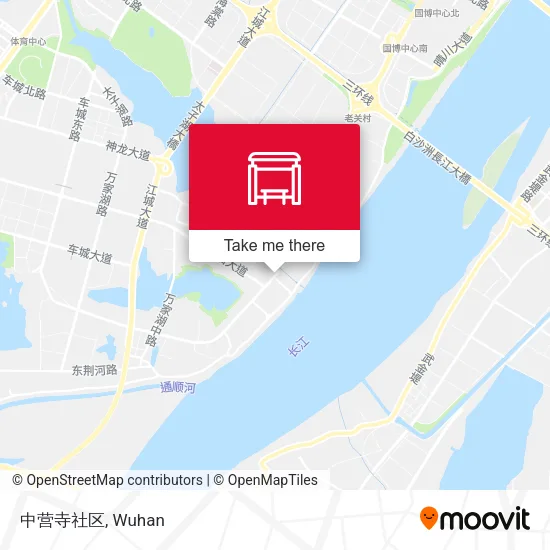 中营寺社区 map