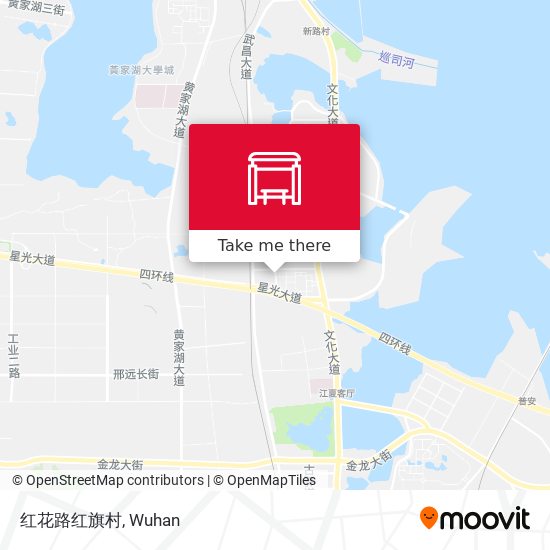 红花路红旗村 map