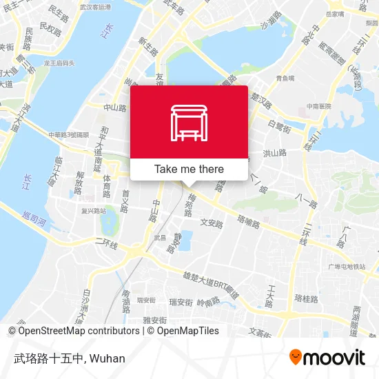 武珞路十五中 map