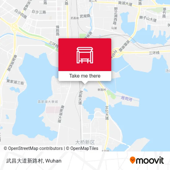 武昌大道新路村 map