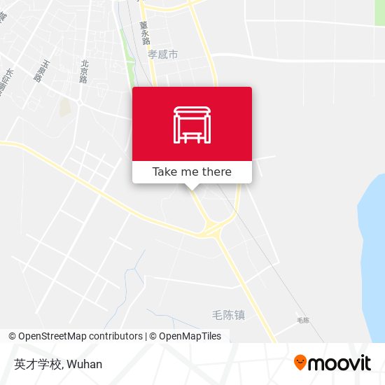 英才学校 map