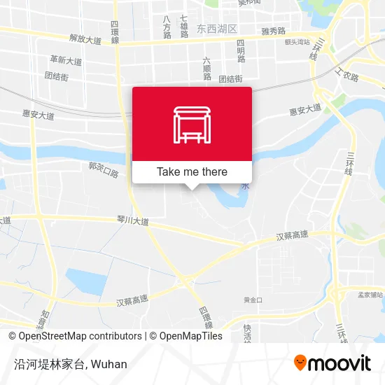 沿河堤林家台 map