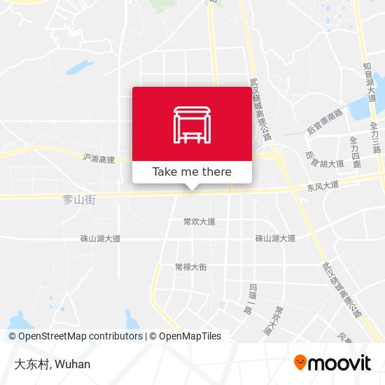 大东村 map