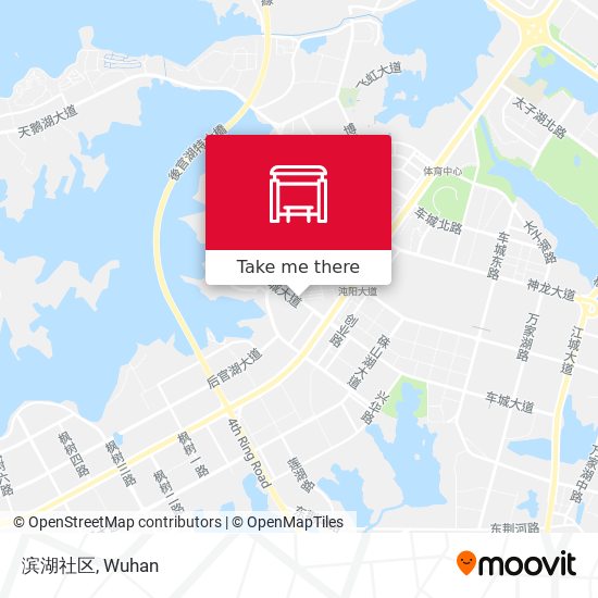 滨湖社区 map