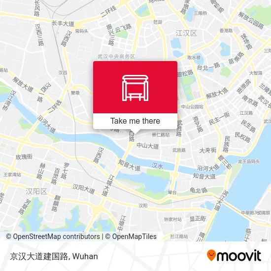 京汉大道建国路 map