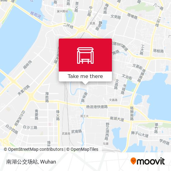 南湖公交场站 map