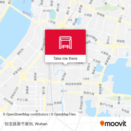 恒安路新千家街 map